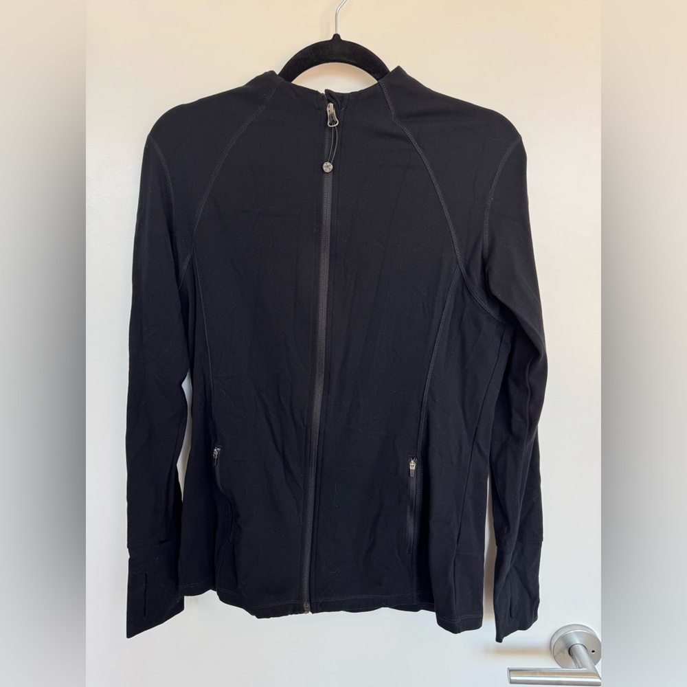 Tuff Veda Black Activewear Jacket